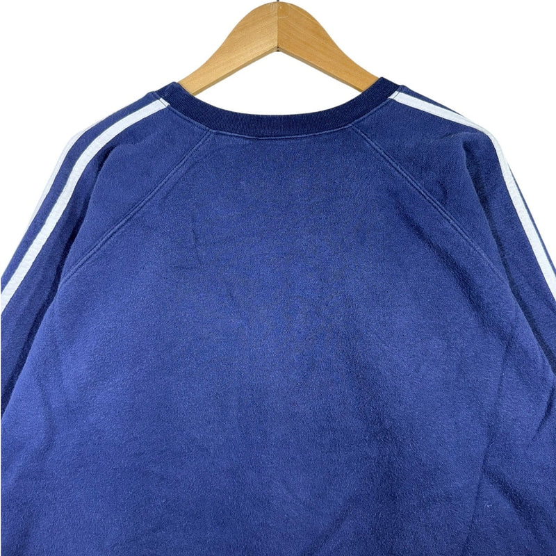 Vintage Adidas Trefoil 3-Stripes Crewneck