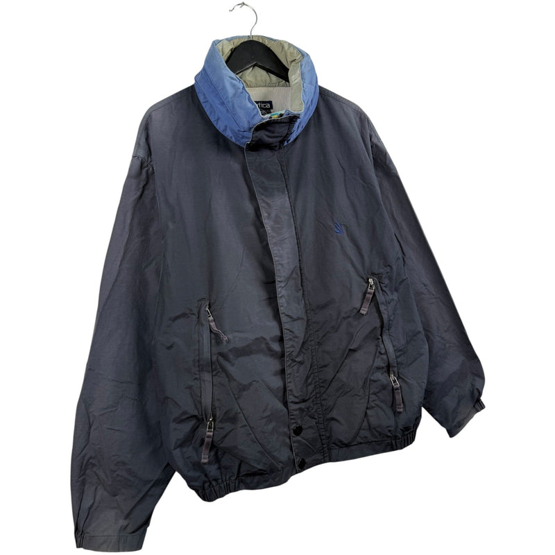 Vintage Nautica High stand-up Collar Sailing Jacket