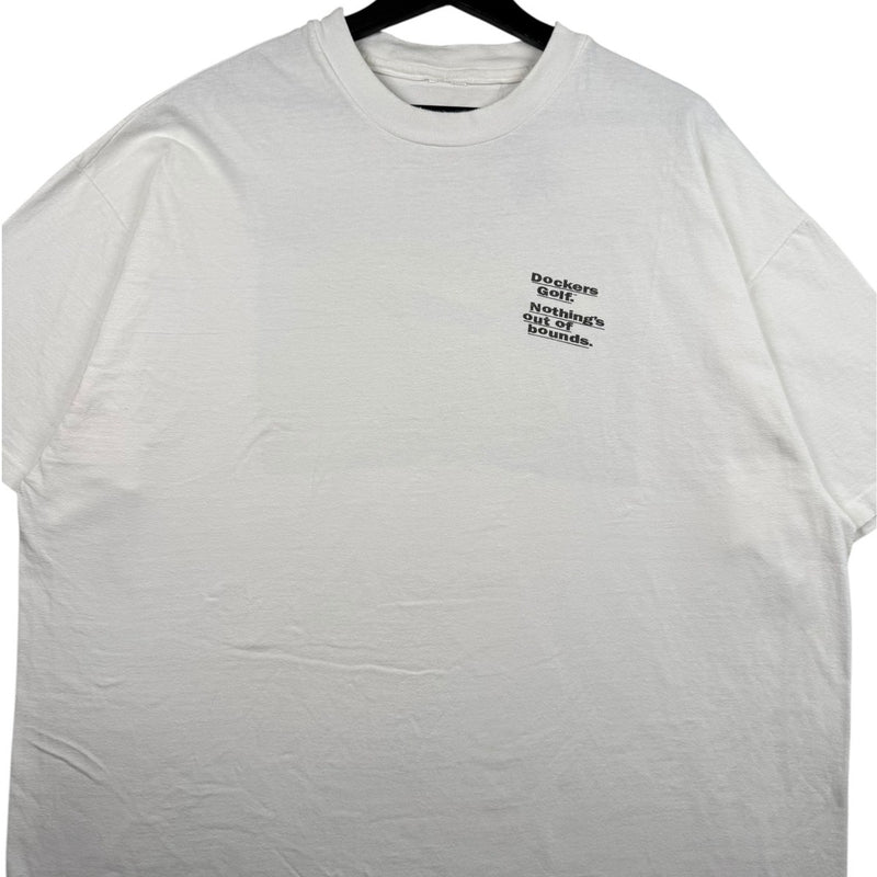 Vintage Dockers Golf Nothing's Out of Bounds T-Shirt