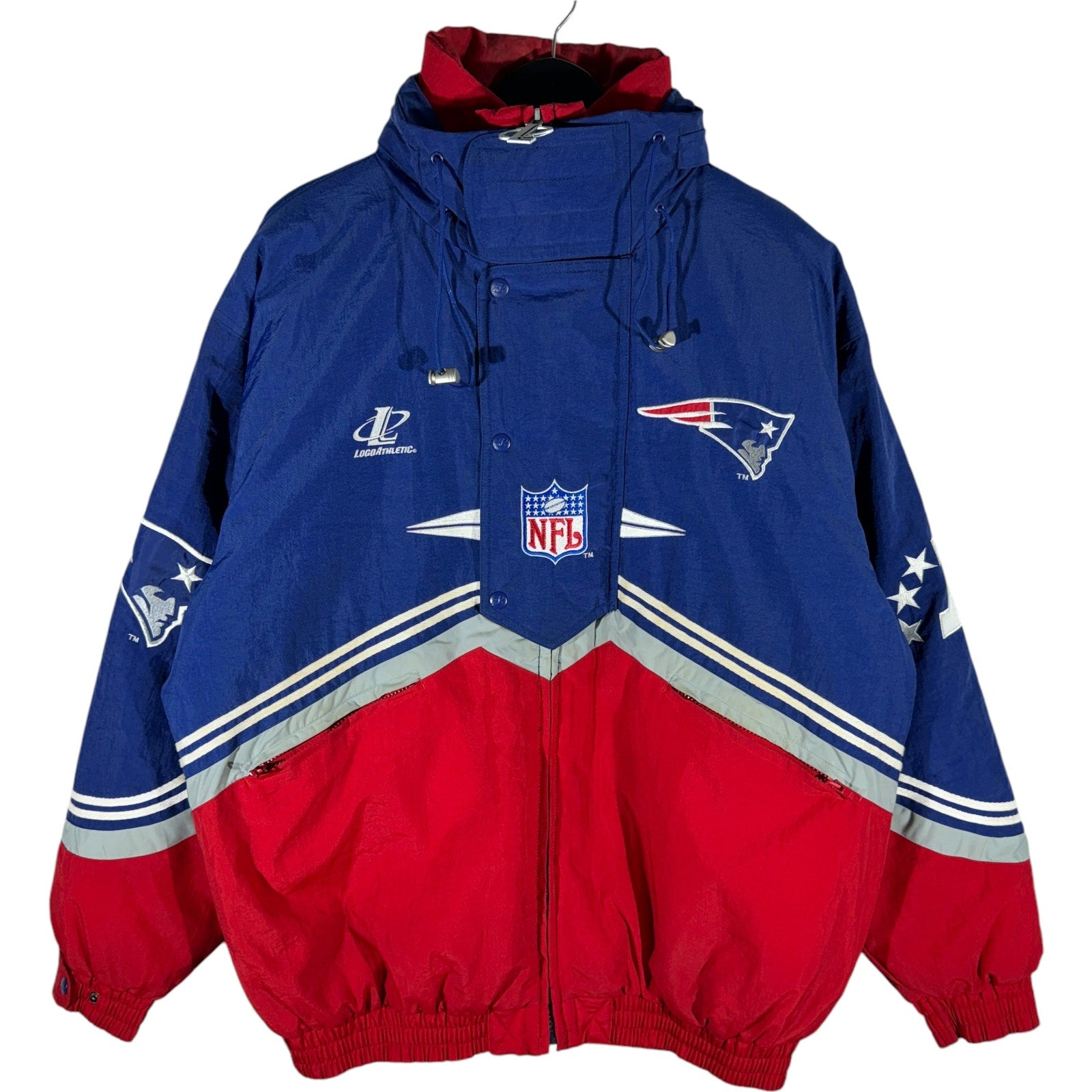 Vintage Pro Line New England Patriots NFL Puffer Jacket