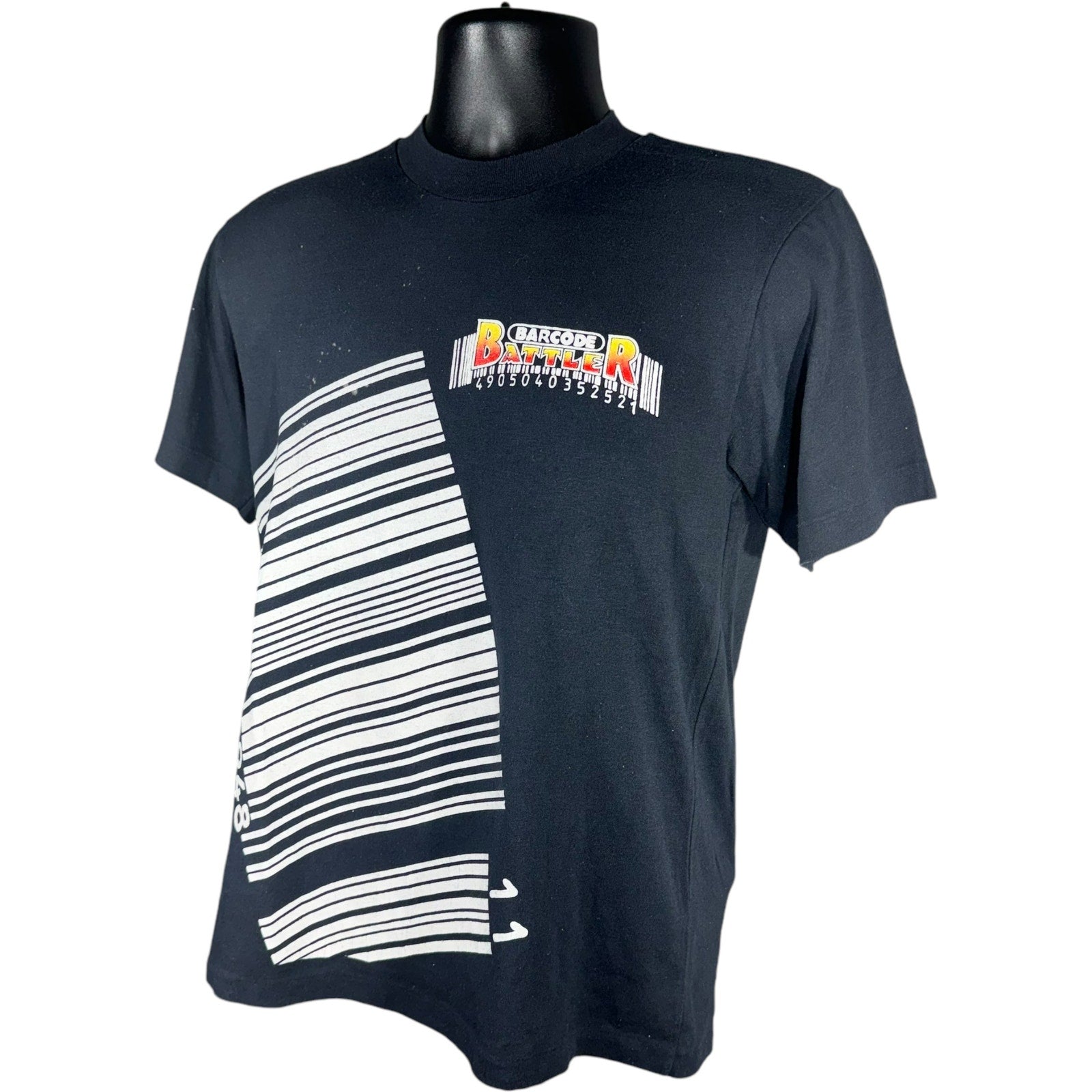 Vintage "Barcode Battlers" Video Game Promo Tee