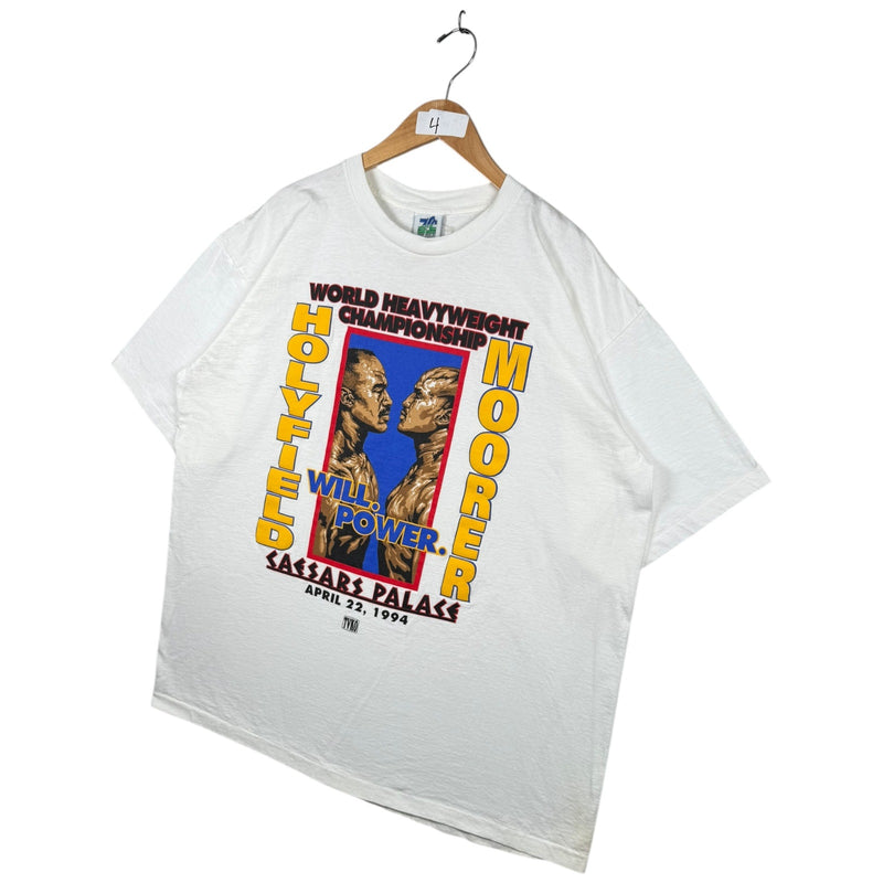 Vintage Evander Holyfield vs Michael Moorer Boxing T-Shirt