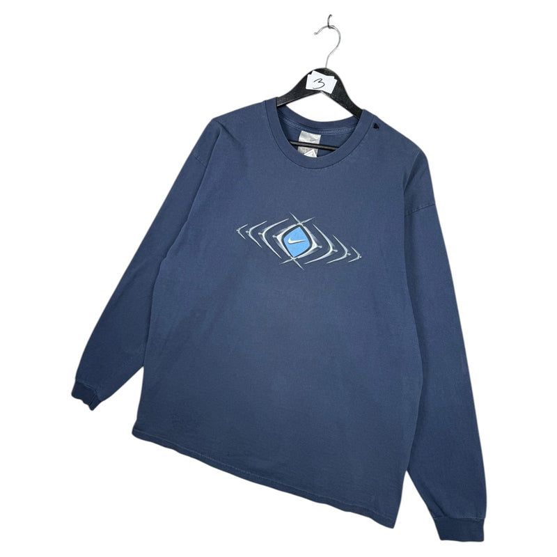 Vintage Nike Geometric Logo Long Sleeve T-Shirt