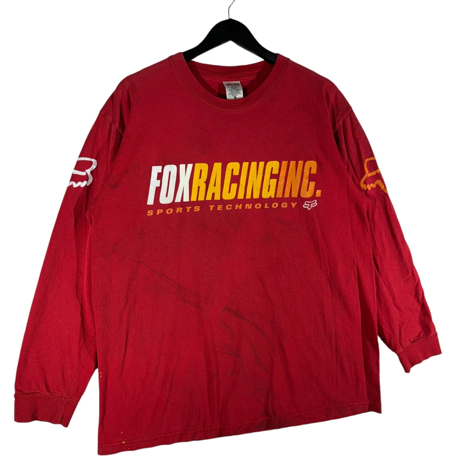 Vintage Fox Racing Squirt 400 Spellout Long Sleeve