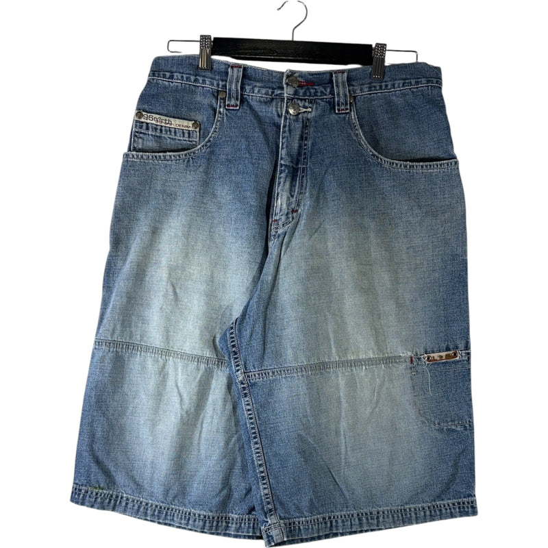 Vintage Wide Leg Denim Shorts 32