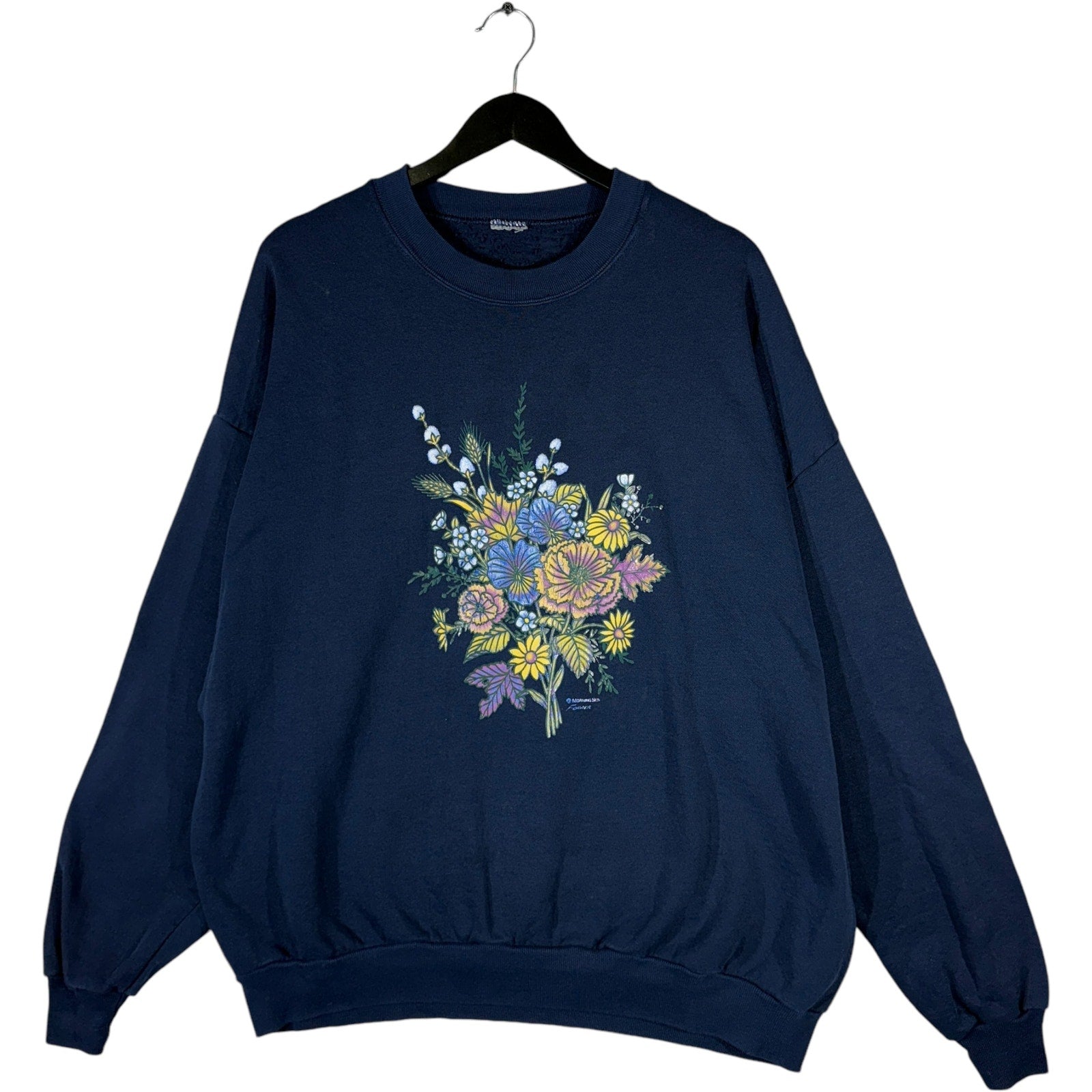 Vintage Wild Flower Bouquet Crewneck