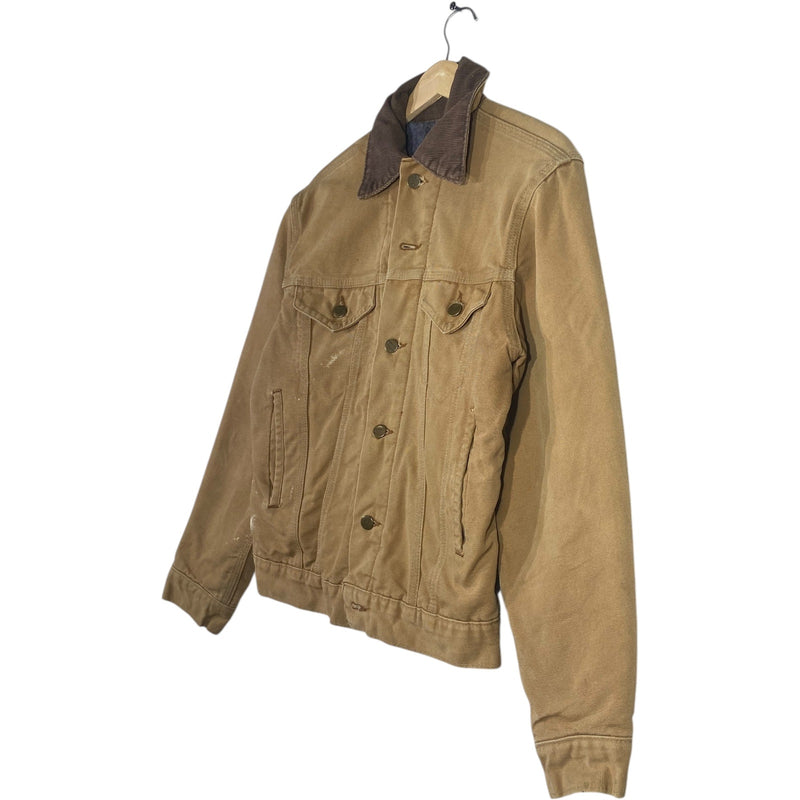 Vintage Carhartt Trucker Workwear Jacket Blanket Lined 6BWJP