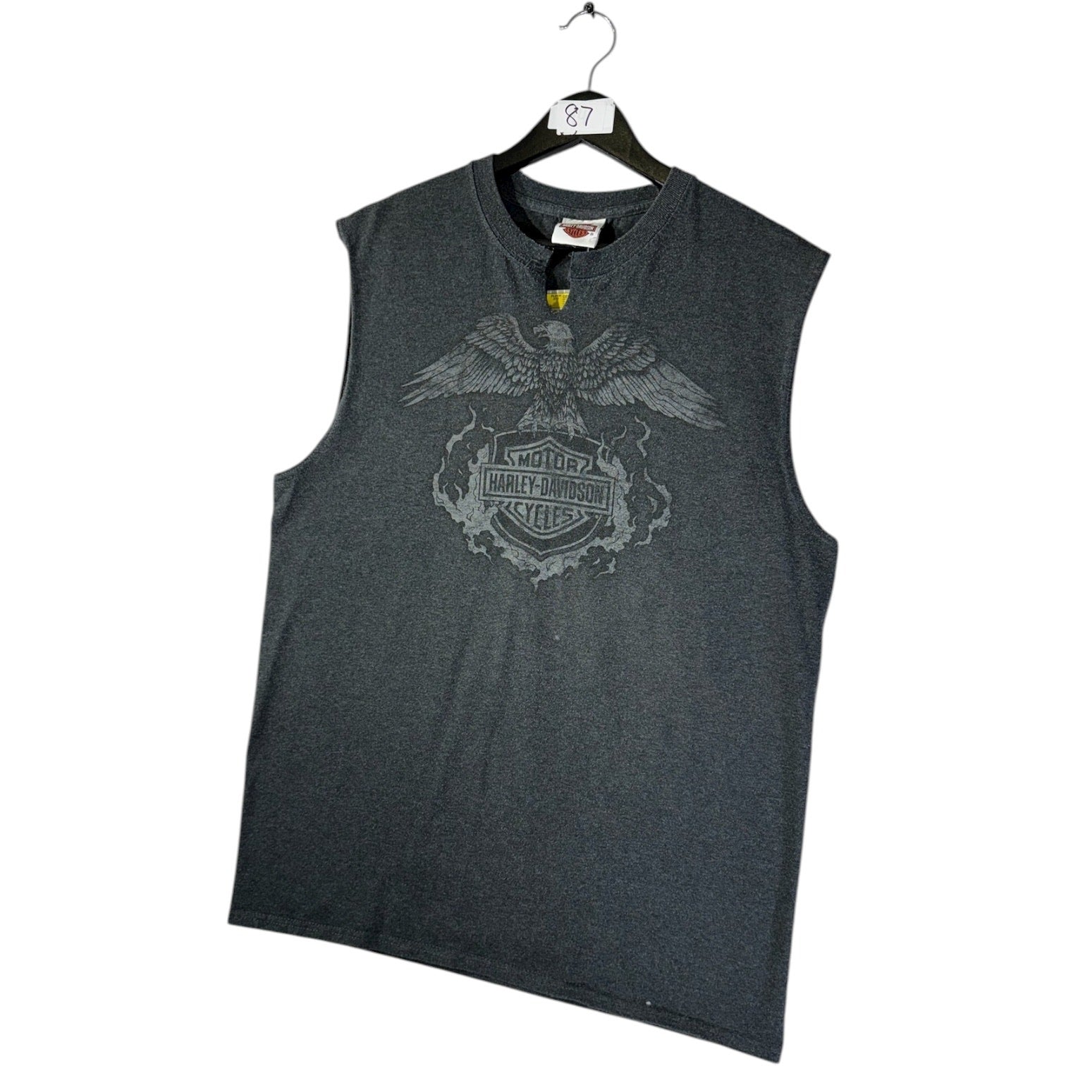 Vintage Harley Davidson Las Vegas Eagle Graphic Tank Top