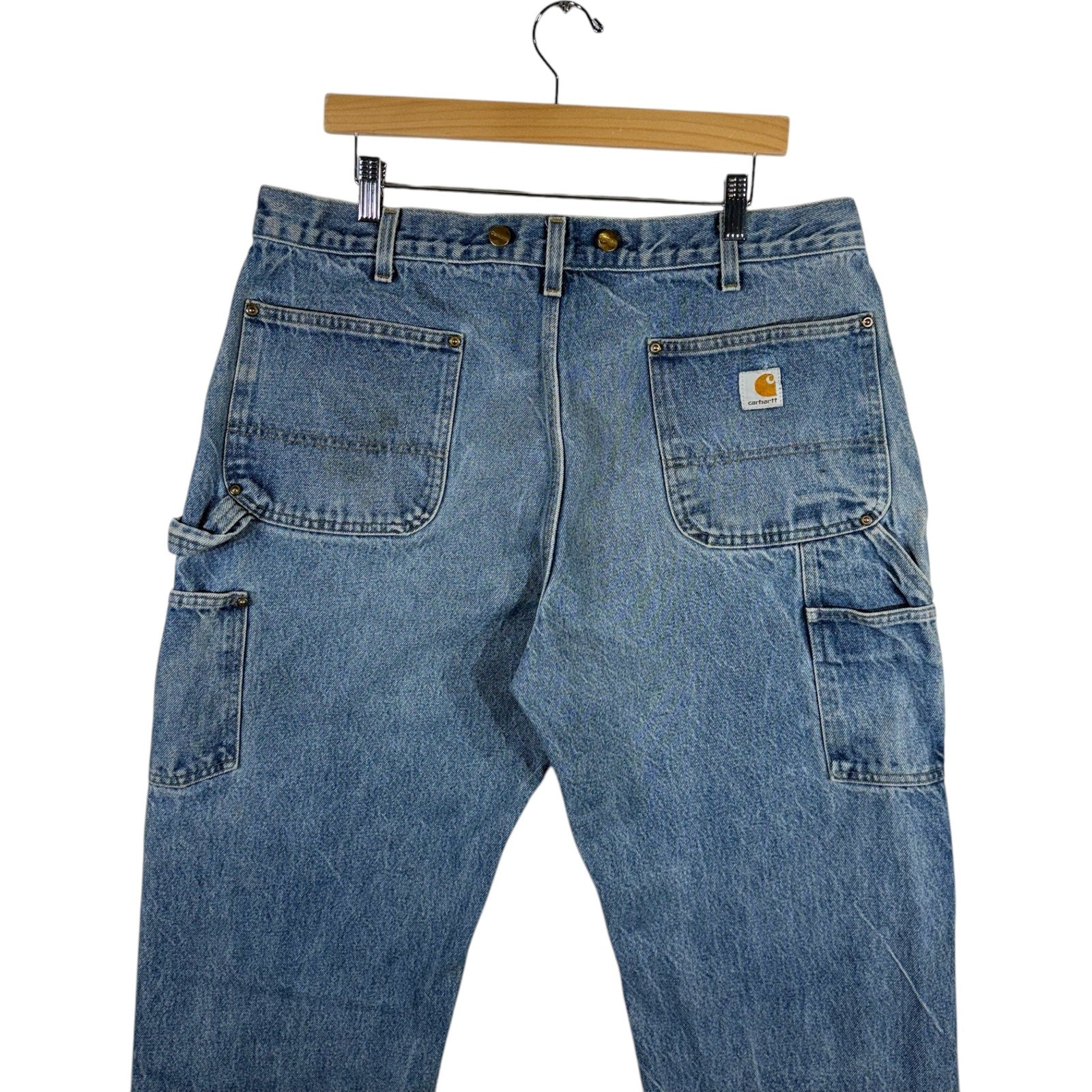 Vintage Carhartt Denim Double Knee Carpenter Pants