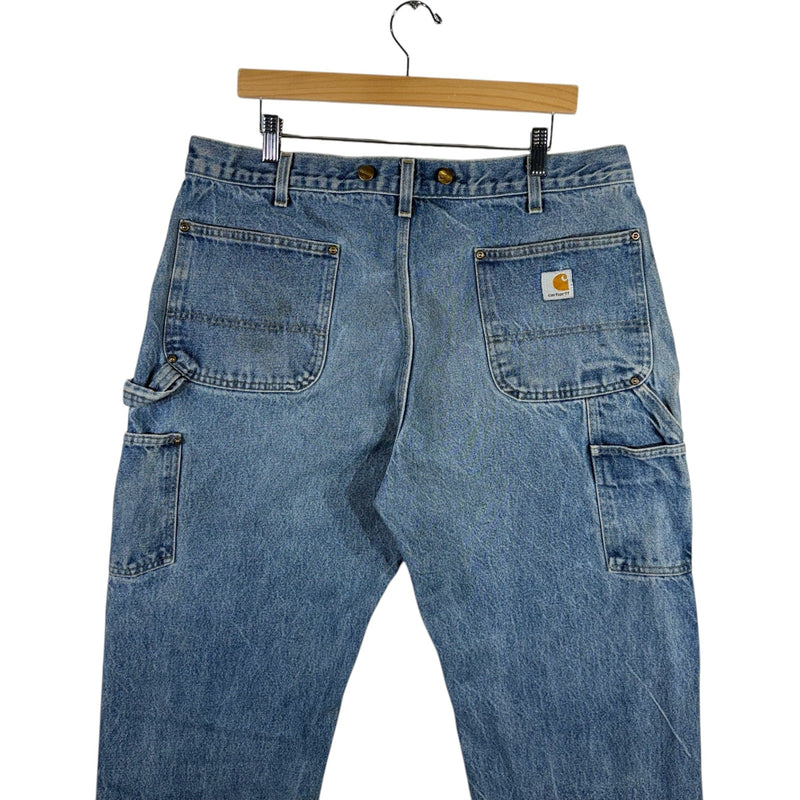 Vintage Carhartt Denim Double Knee Carpenter Pants
