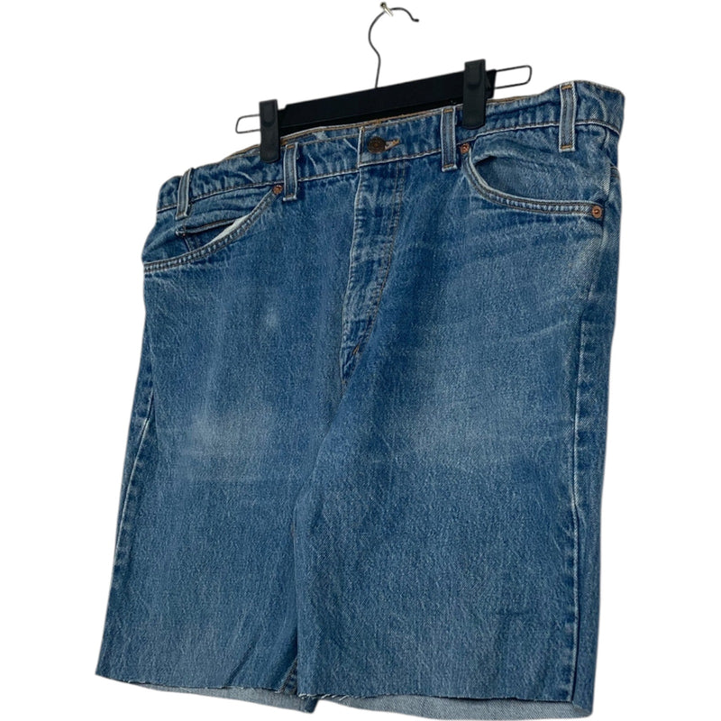 Vintage Levis Cut Off Denim Shorts 38