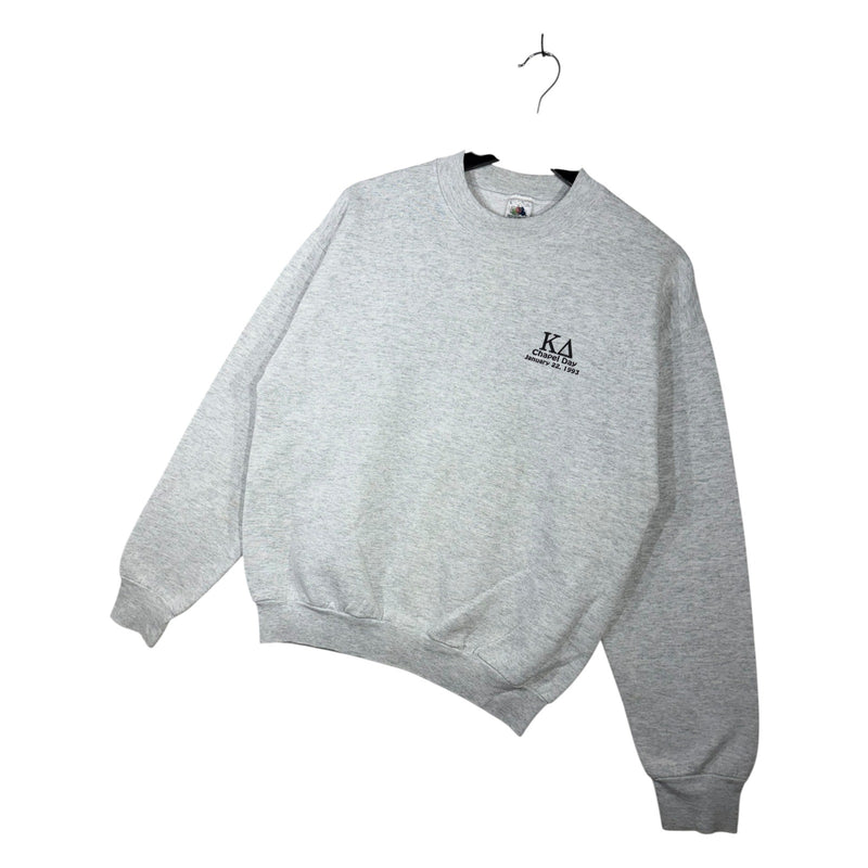 Vintage KA Chapel Day 1993 Bear Crewneck