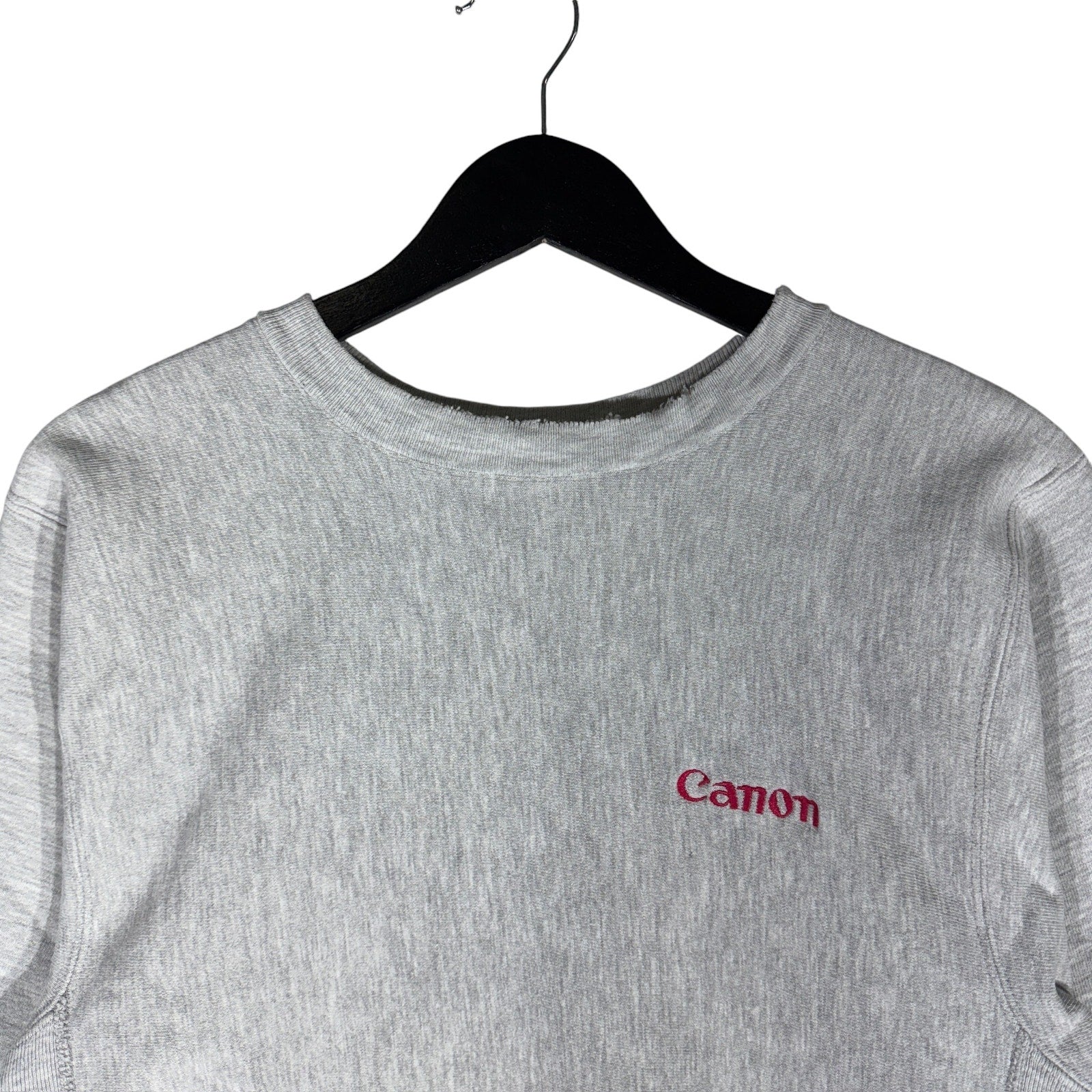 Vintage Champion Reverse Weave Canon Camera Logo Crewneck