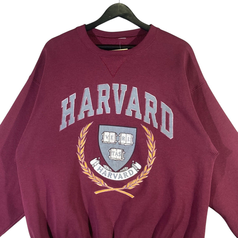 Vintage Harvard University Seal Spellout Crewneck
