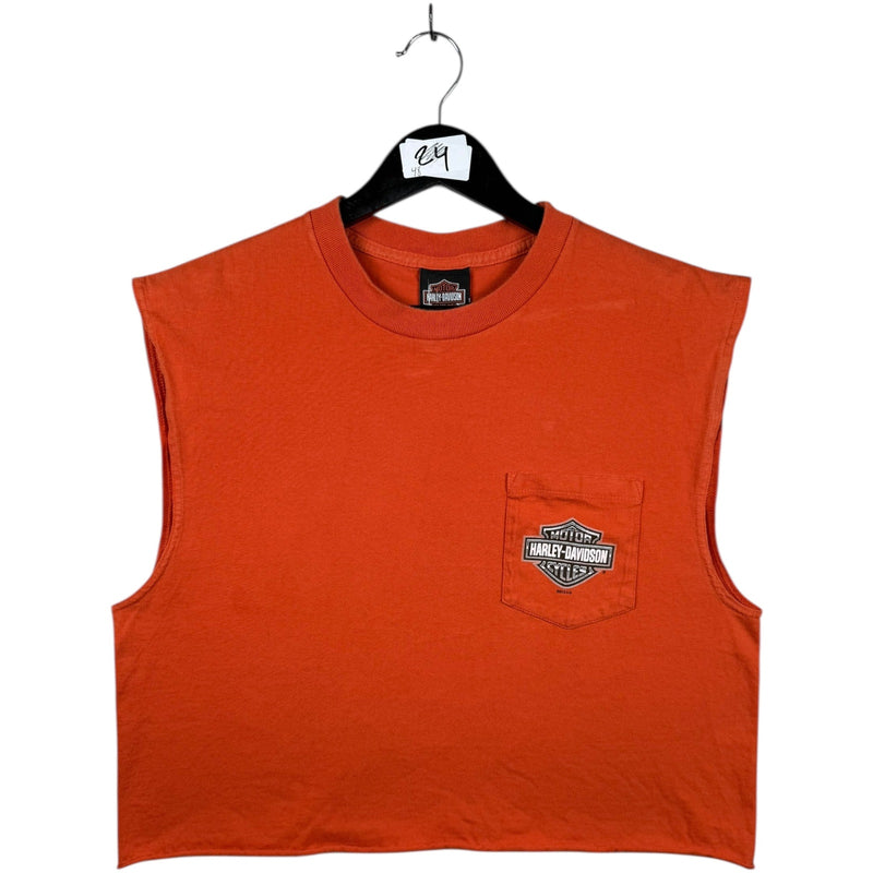 Vintage Harley Davidson Longhorn Dallas Biker Tank Top