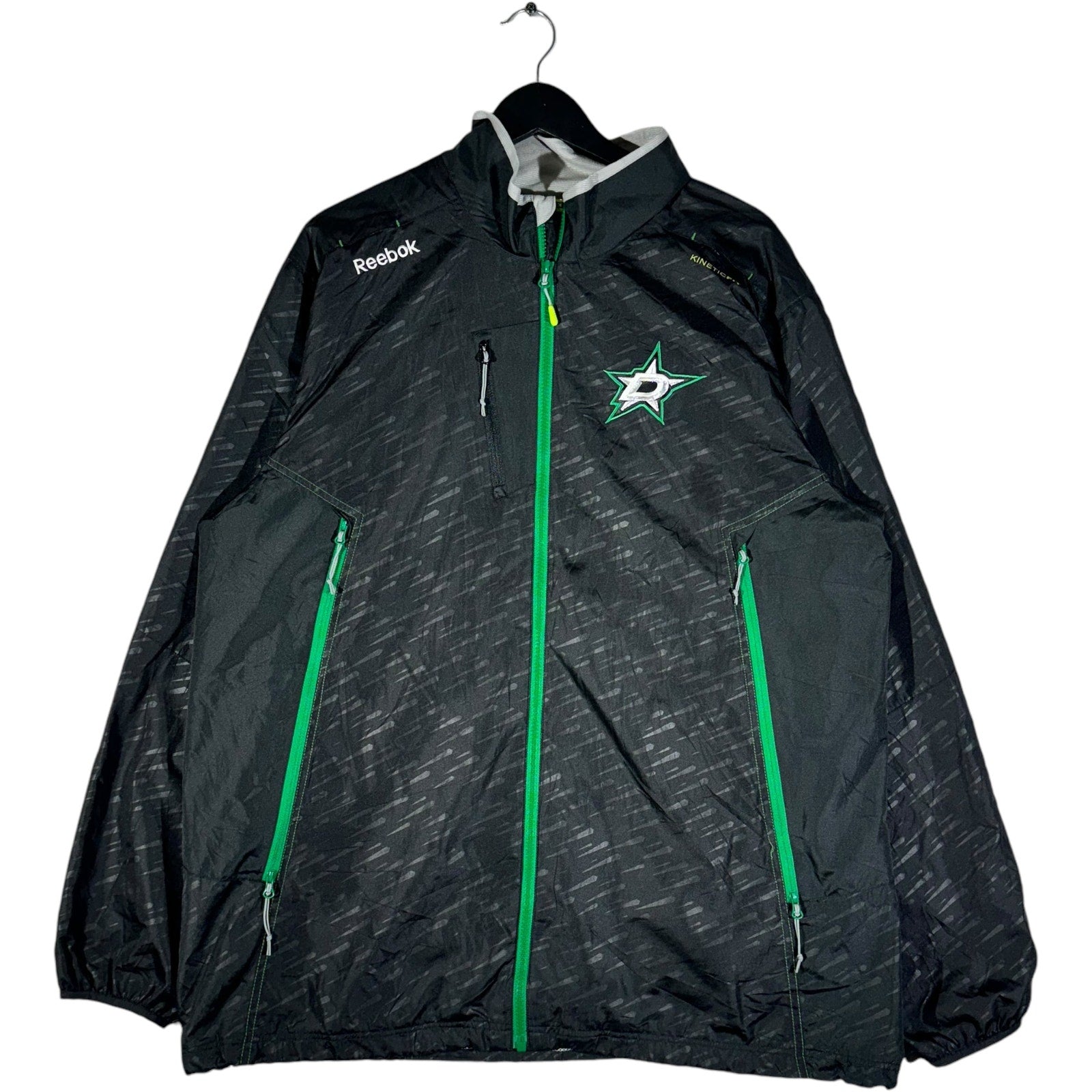 Vintage Dallas Stars Reebok Center Ice Light Jacket