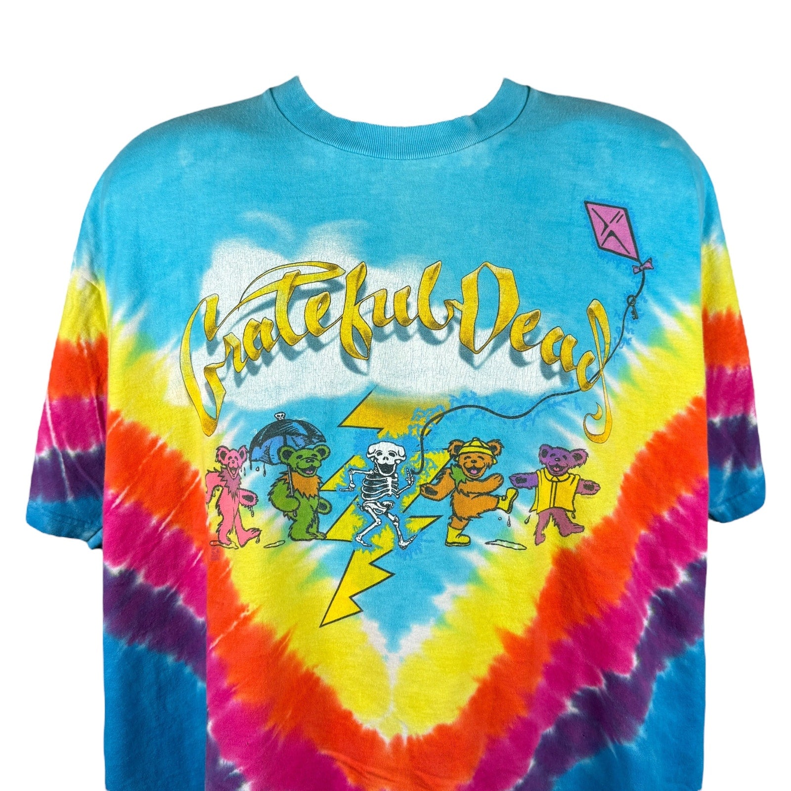 Vintage Grateful Dead Tye Dye Tee 90s