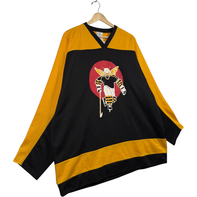 Vintage Bee Skater Logo Gavagan #13 Hockey Jersey