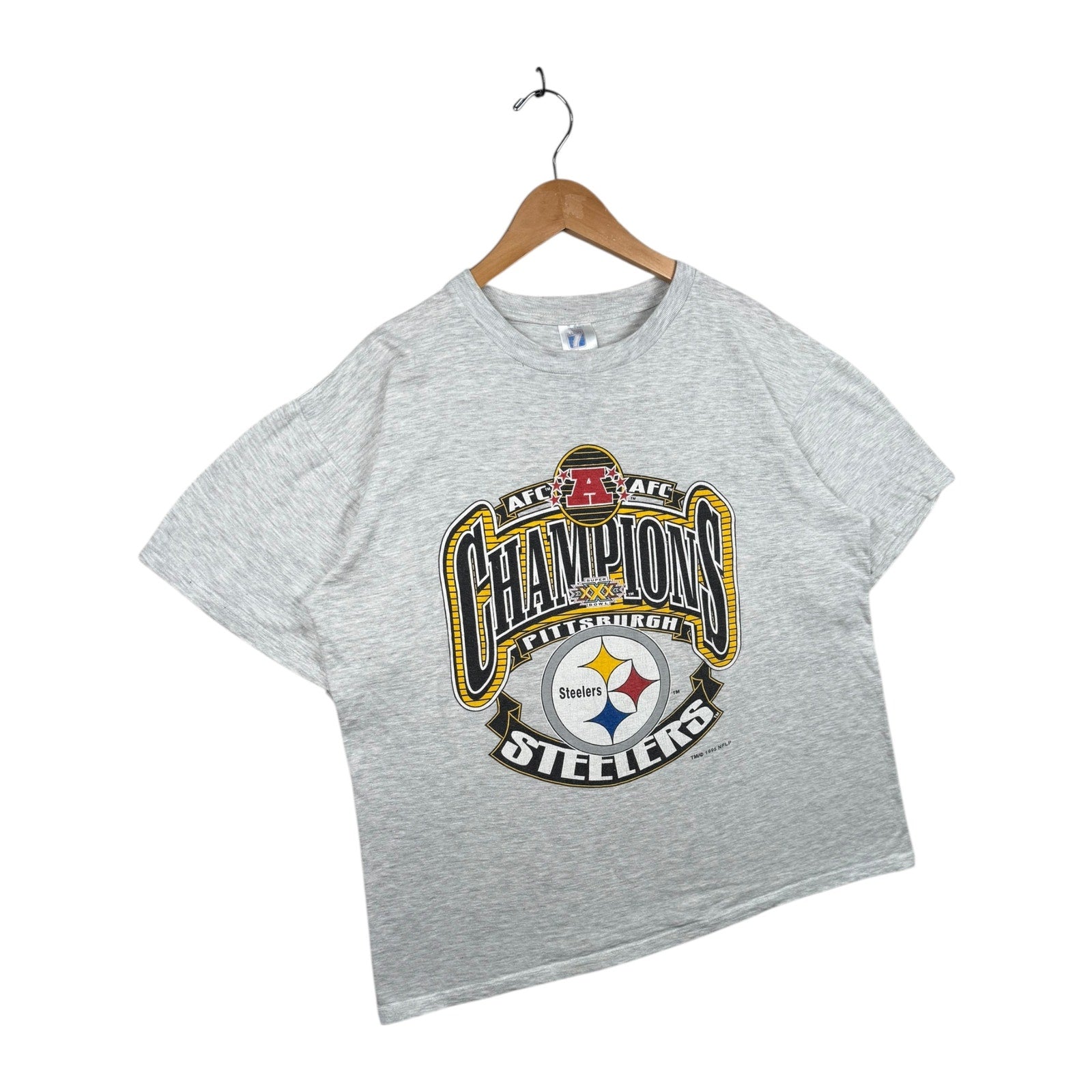 Vintage Pittsburgh Steelers AFC Champions NFL T-Shirt