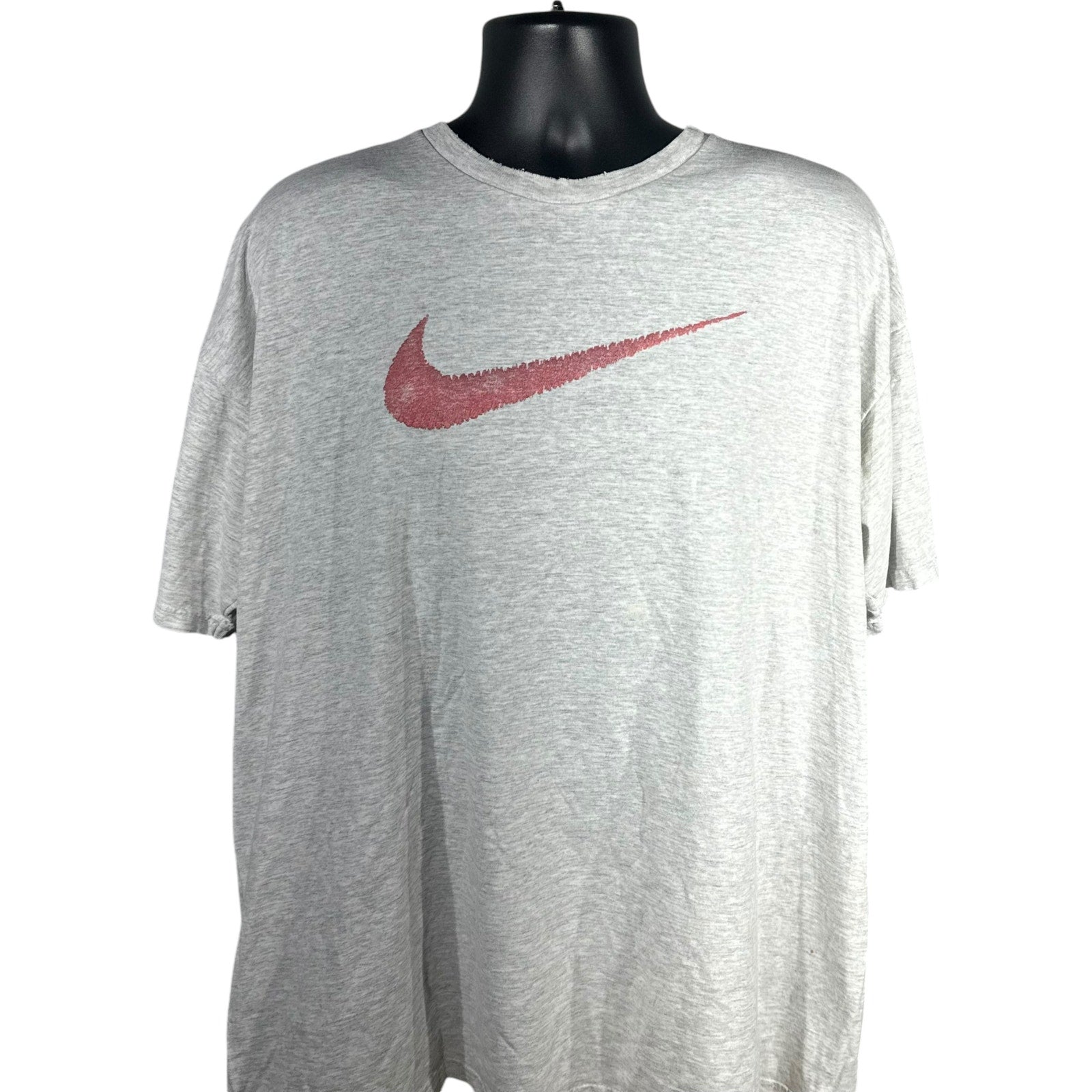 Vintage Nike Big Swoosh Logo Tee 90s