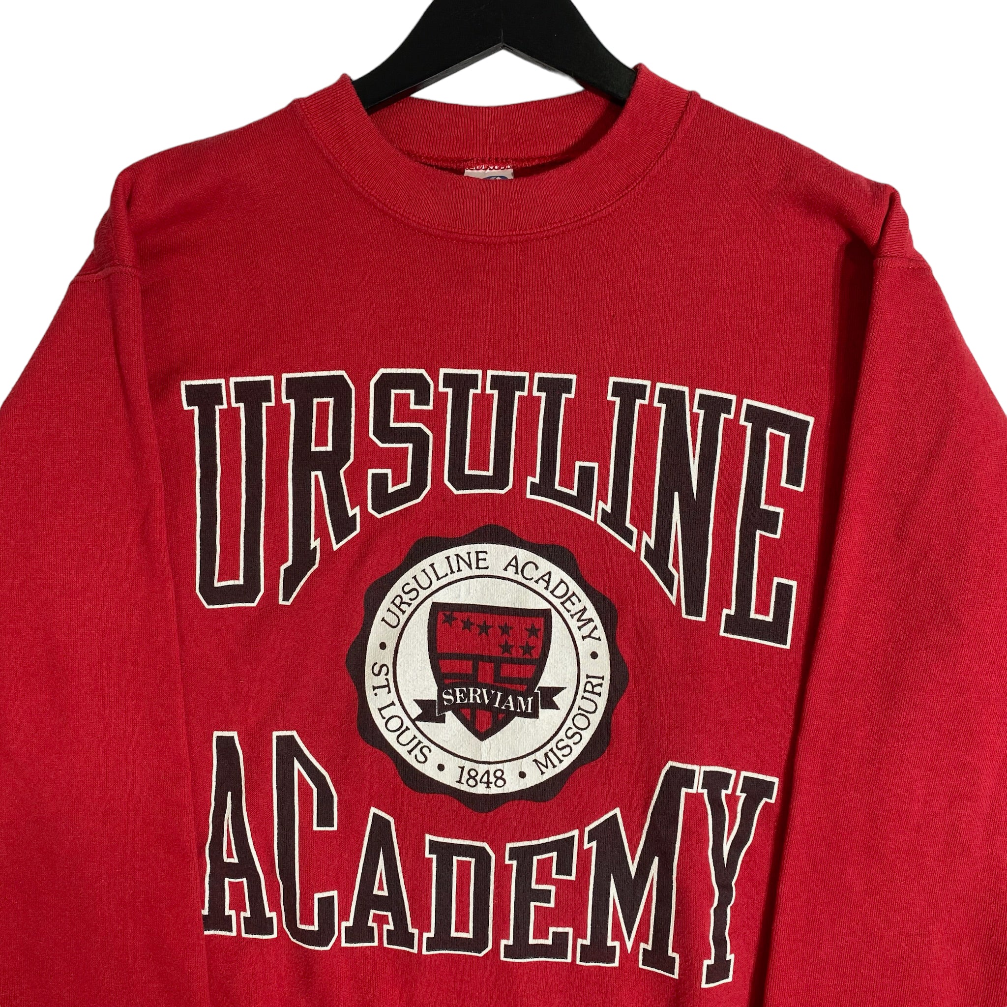 Vintage Ursuline Academy Big Graphic Crewneck