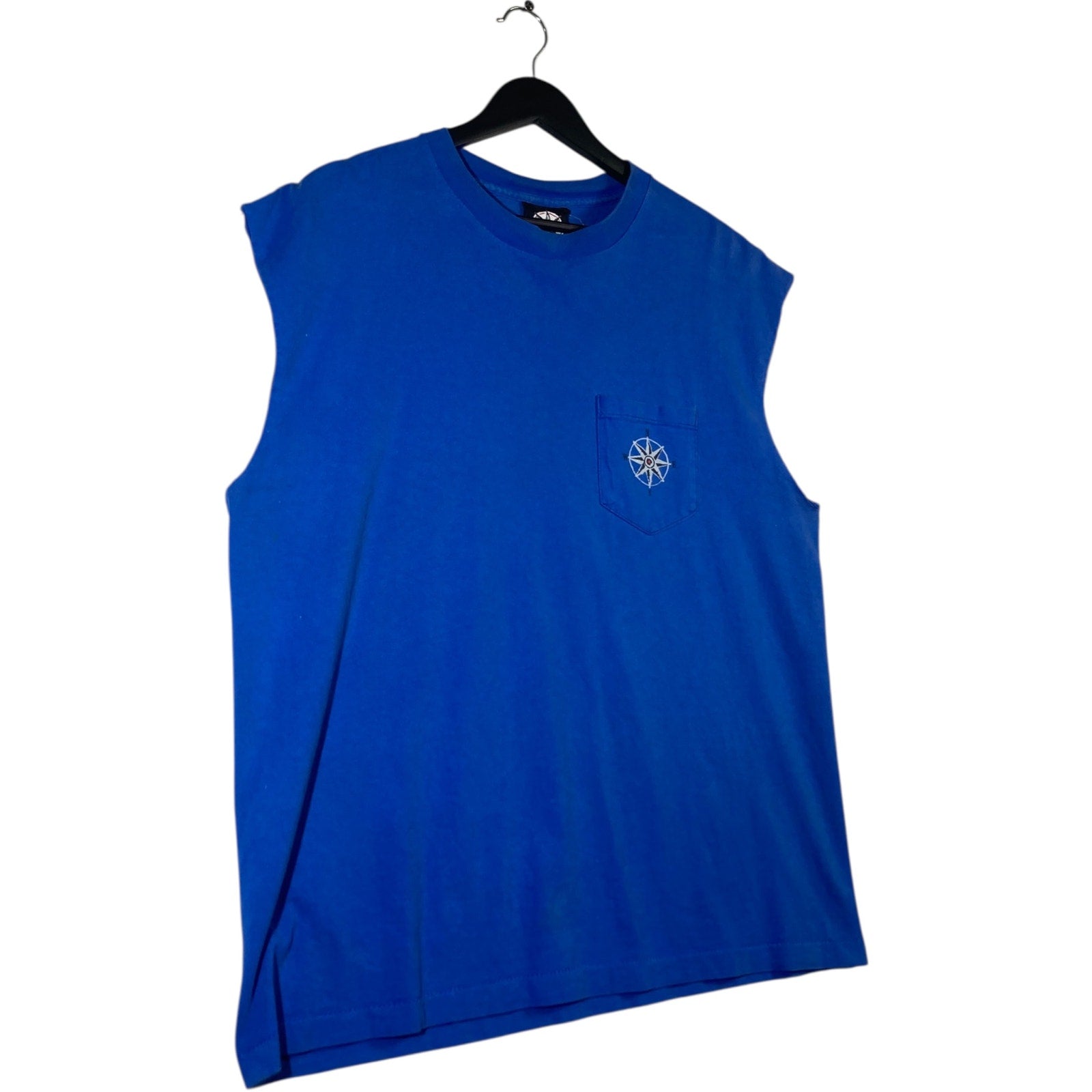 Vintage Make The Run Ski Muscle Sleeves Tank Top