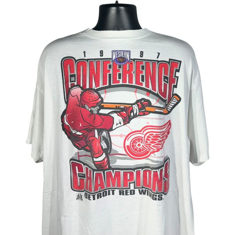 Vintage Starter Detroit Red Wings Conference Champions Tee