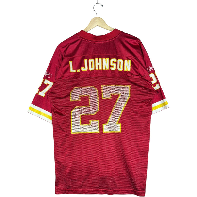Vintage NFL Kansas City Chiefs L. Johnson 27 Jersey