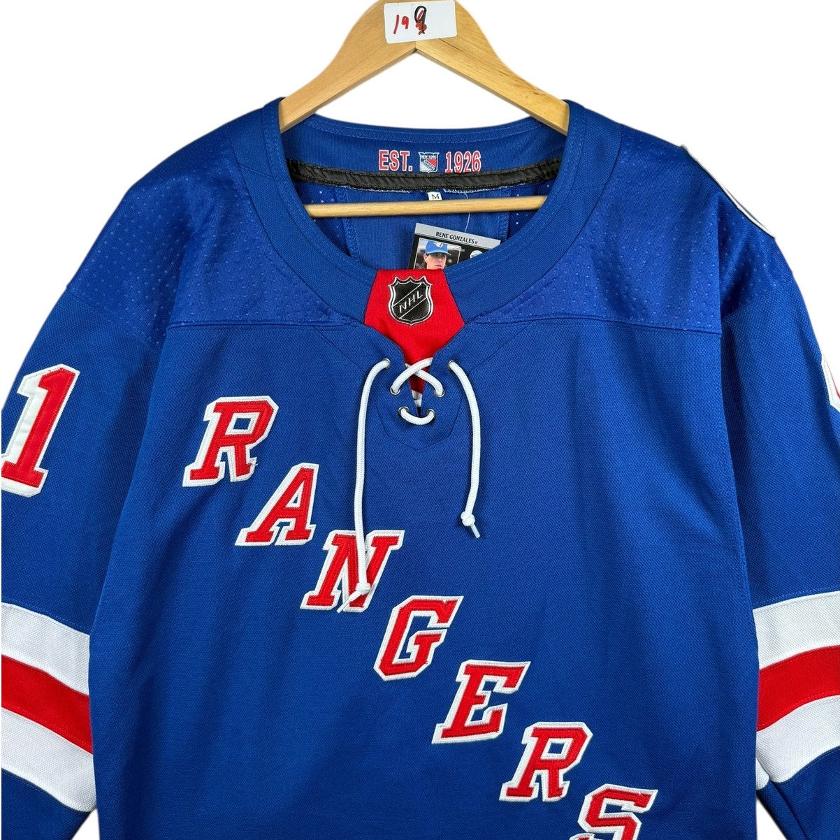 Vintage New York Rangers Blais #91 NHL Jersey