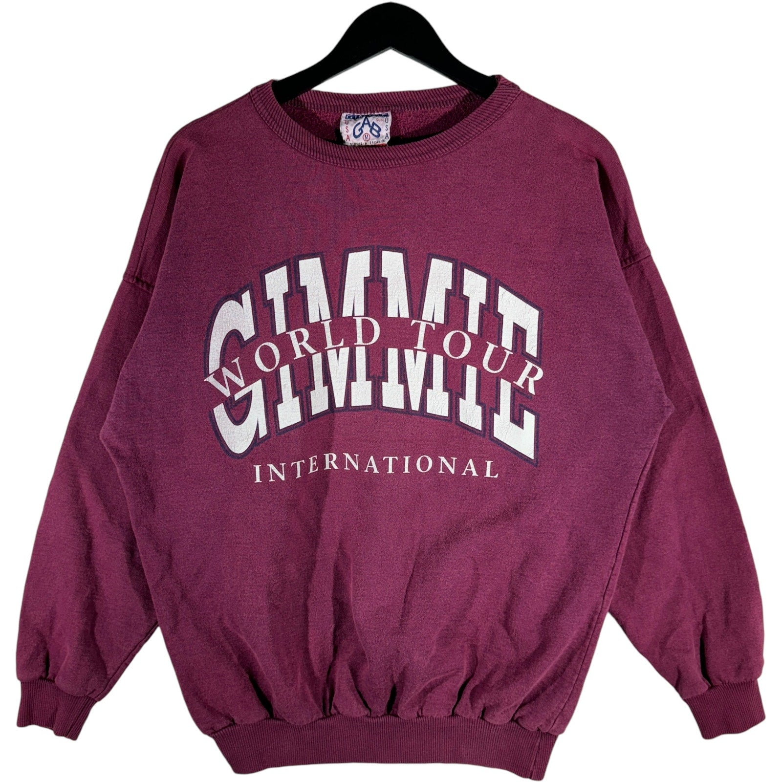 Vintage Gimmie World Tour Crewneck