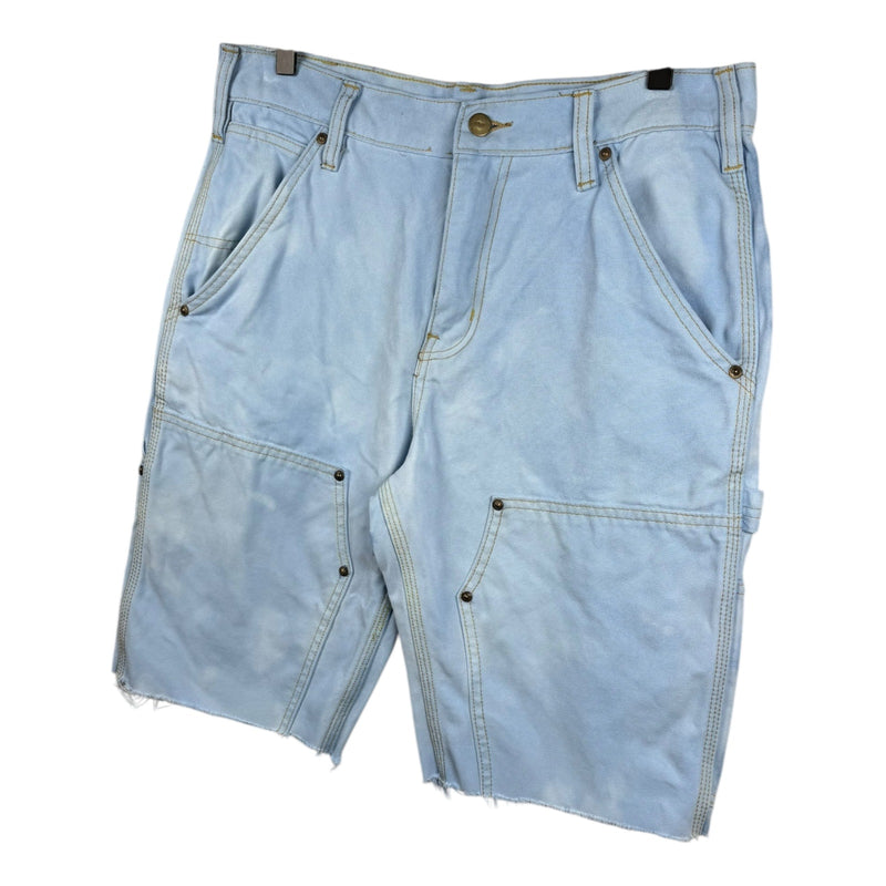 Vintage Carhartt Utility Cargo Denim Shorts 34