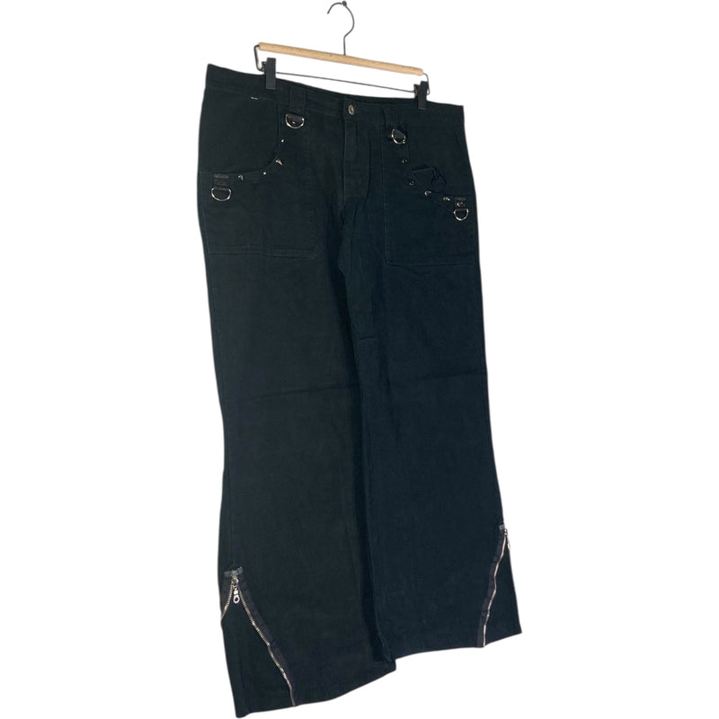 Vintage Alcatraz Gothic Wide Leg Pants 36