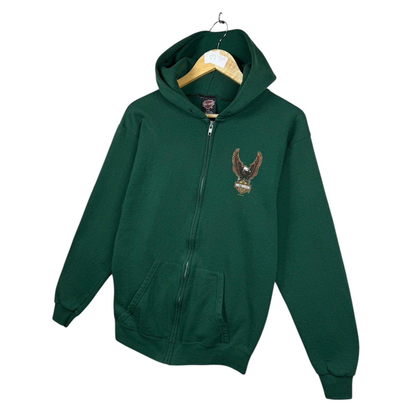 Vintage Harley Davidson Modesto California Graphic Hoodie