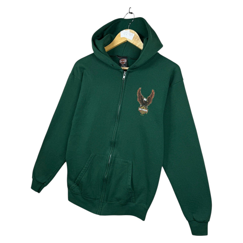 Vintage Harley Davidson Modesto California Graphic Hoodie