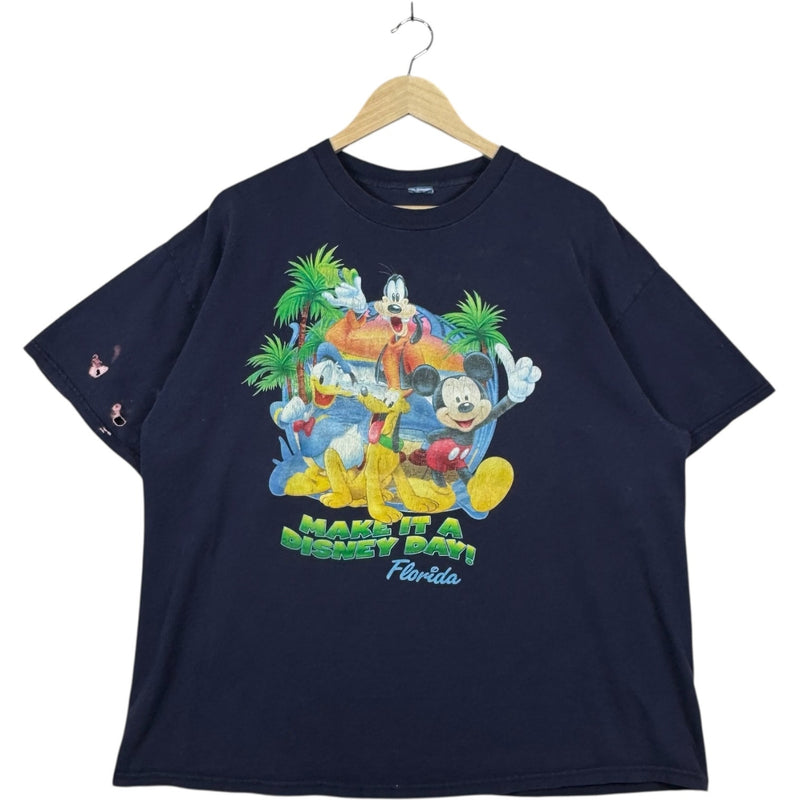 Vintage 'Make It A Disney Day!' Mickey & Friends Tee