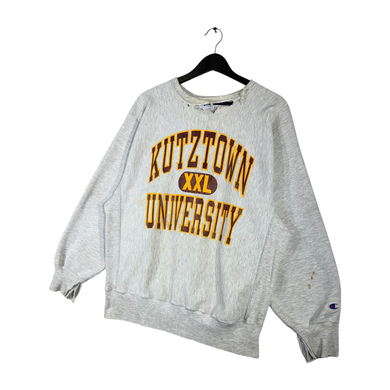 Vintage Champion Reverse Weave Kutztown University Crewneck