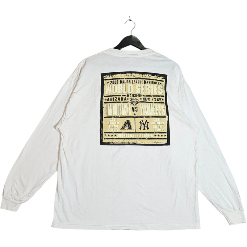 Vintage 2001 MLB World Series Arizona x New York Long Sleeve