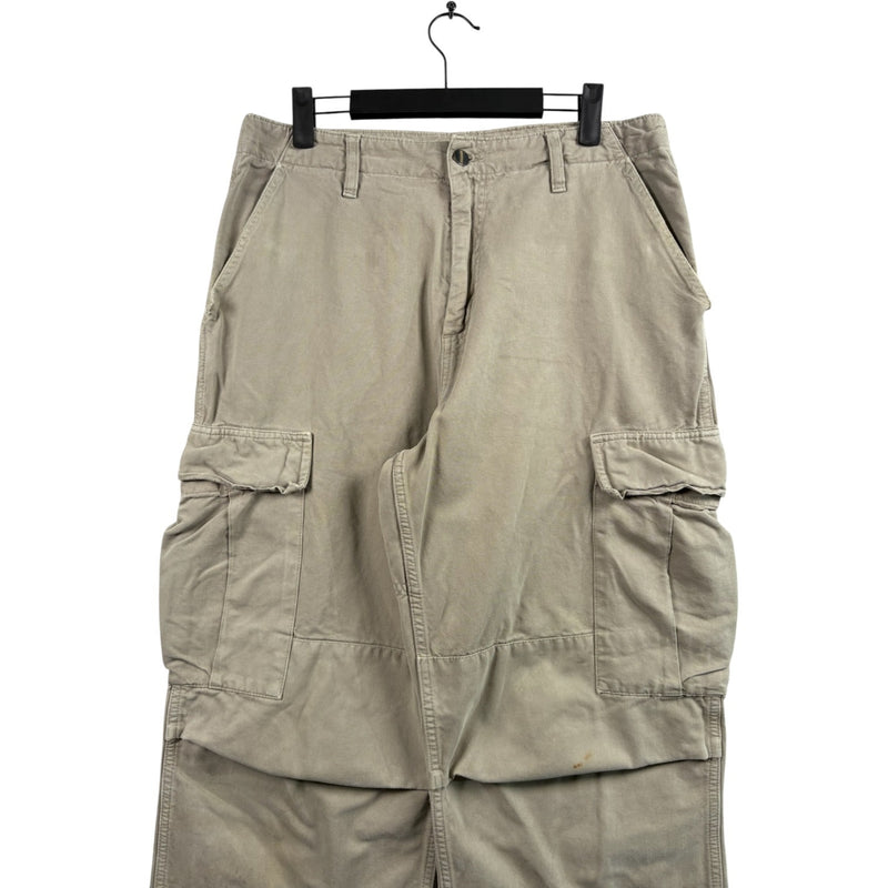 Vintage Carhartt Khaki Pockets Utility Cargo Pants