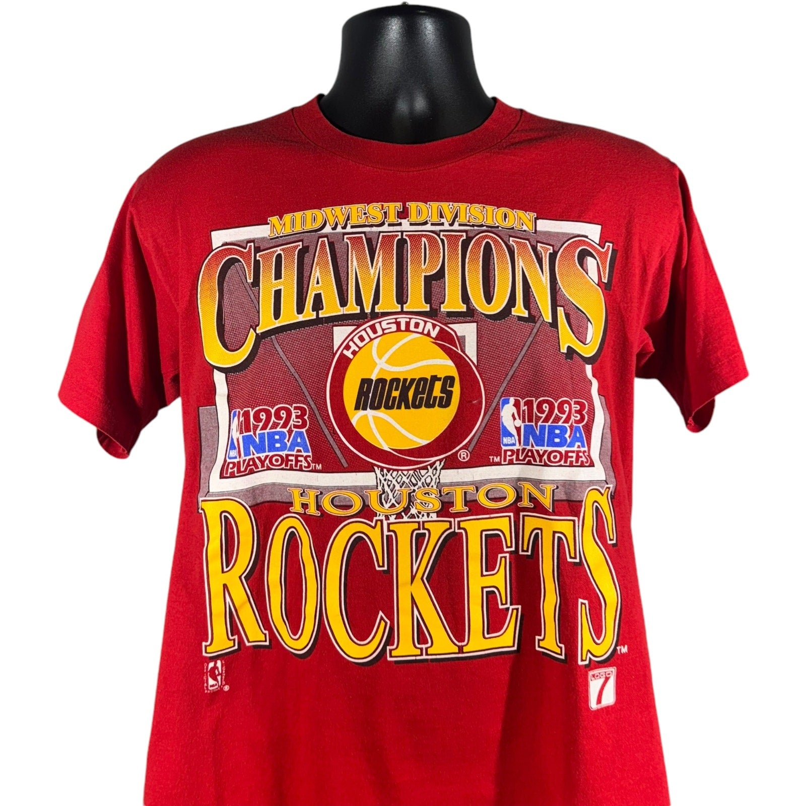 Vintage Houston Rockets Division Champions NBA Playoffs Tee