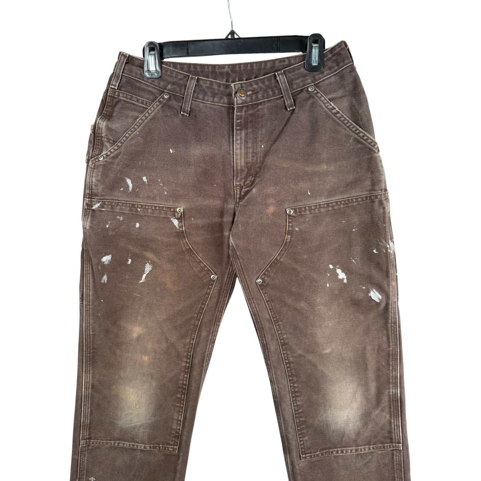 Vintage Carhartt Distressed Double Knee Carpenter Pants 31