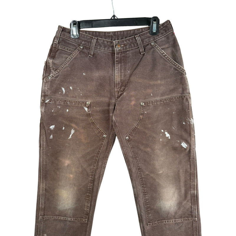 Vintage Carhartt Distressed Double Knee Carpenter Pants 31