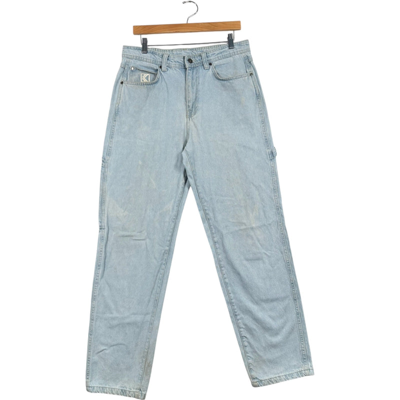 Vintage Kani Embroidered Carpenter Denim 33x32