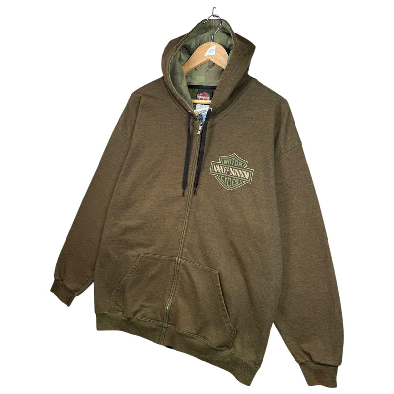 Vintage Harley Davidson Sundance Wyoming Graphic Hoodie