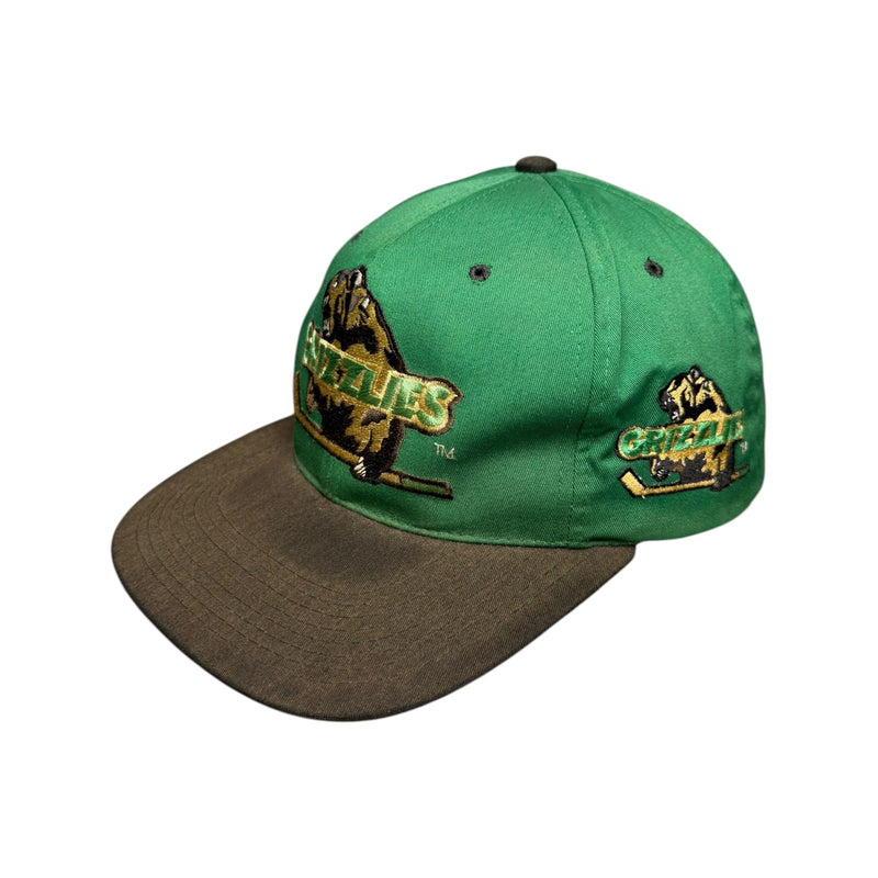 Vintage NHL Utah Grizzlies Snapback Hat OSFA