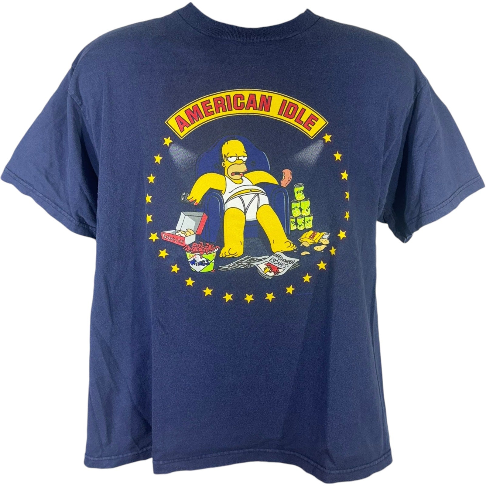 Vintage "American Idle" Simpsons Tee