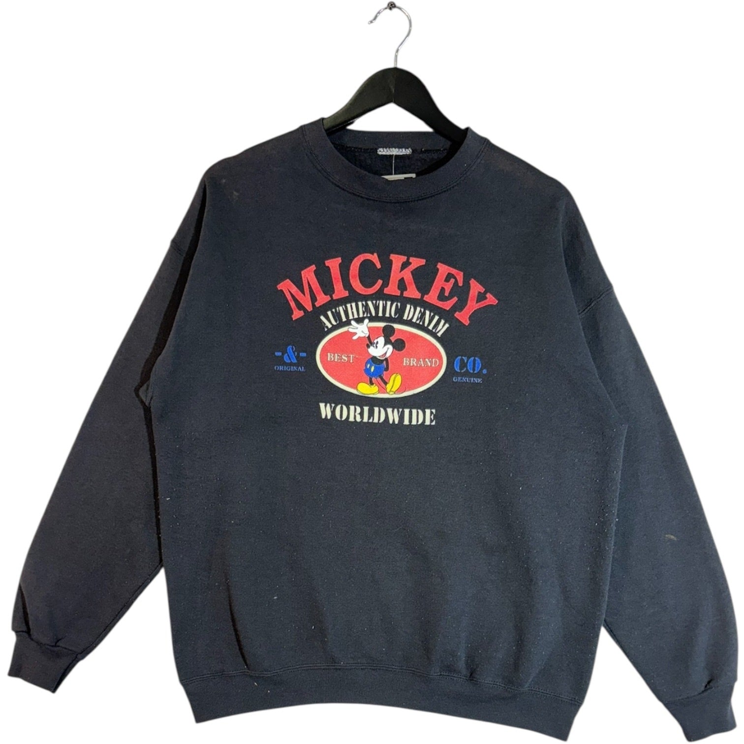 Vintage Mickey Mouse Crewneck Large