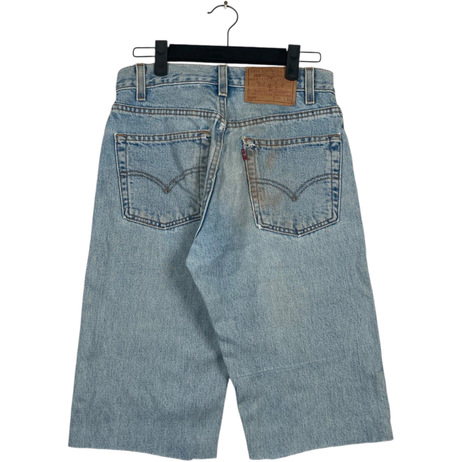 Vintage Levis 505 Denim Cut Off Shorts 29