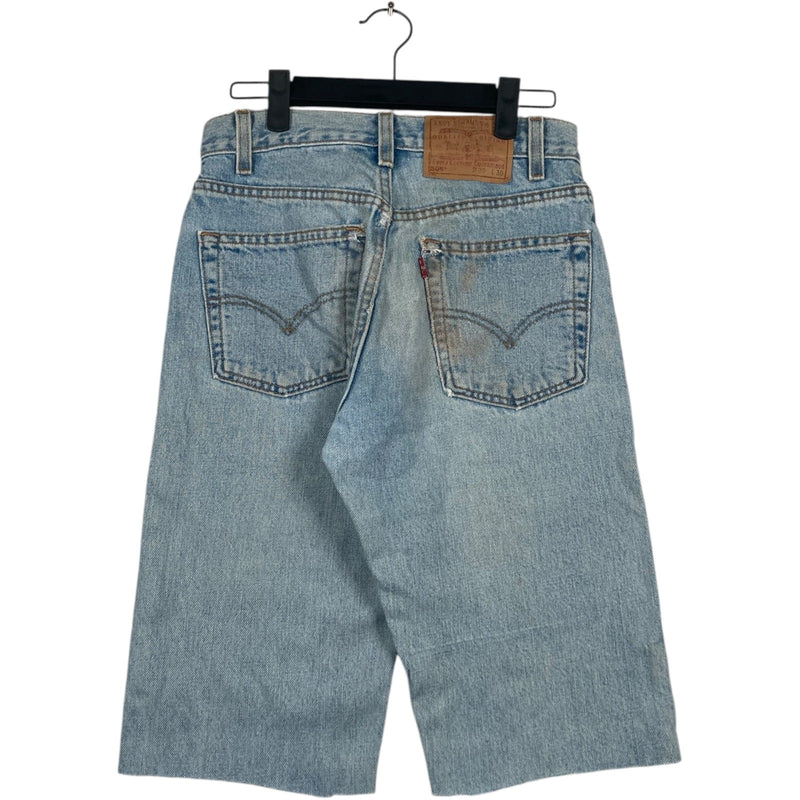Vintage Levis 505 Denim Cut Off Shorts 29
