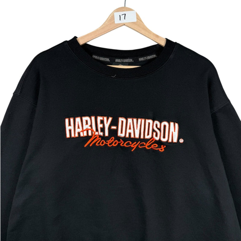 Vintage Harley Davidson Genuine Embroidered Crewneck