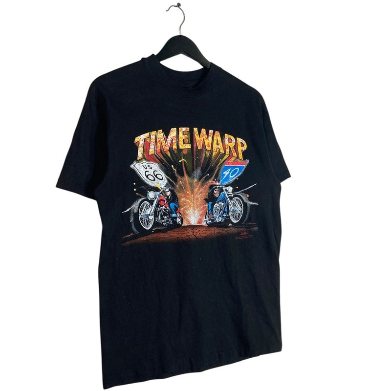 Vintage Time Warp Roland's Motor Works Biker T-Shirt